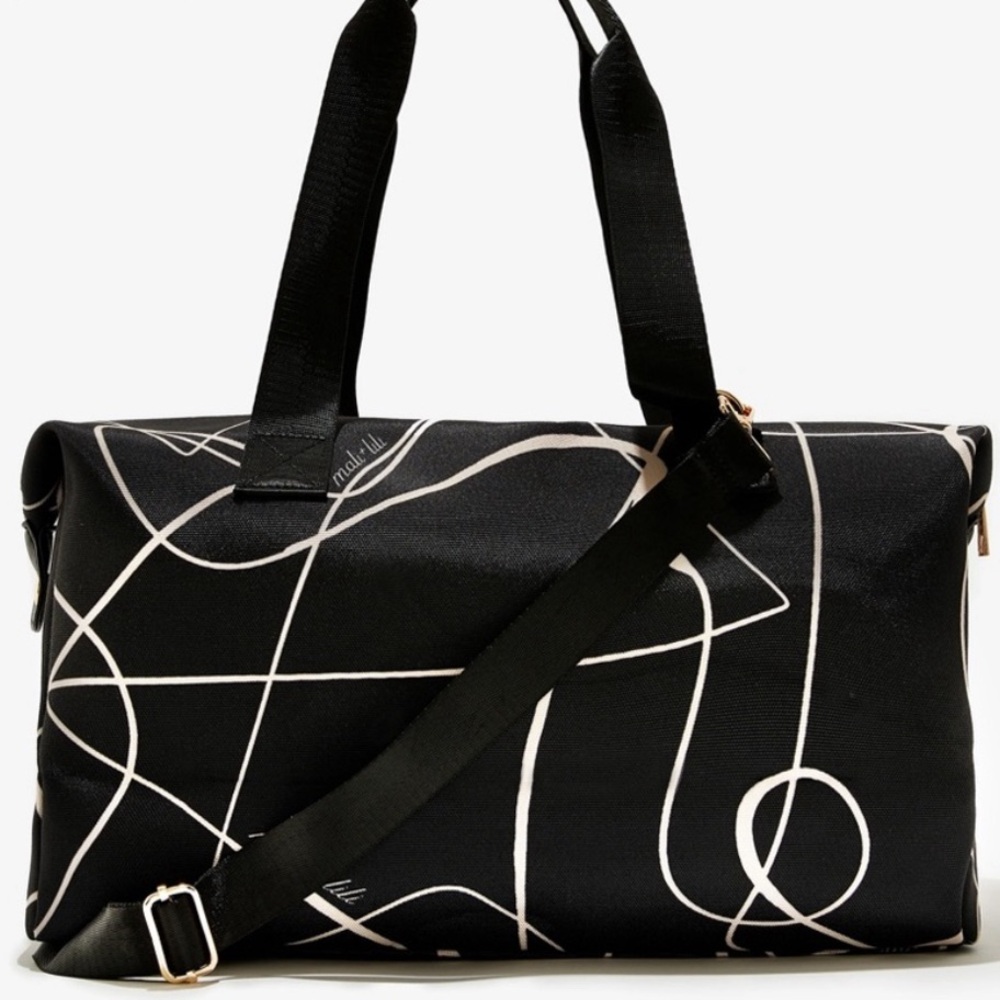 Mali + Lili Weekender Bag Abstract NWT